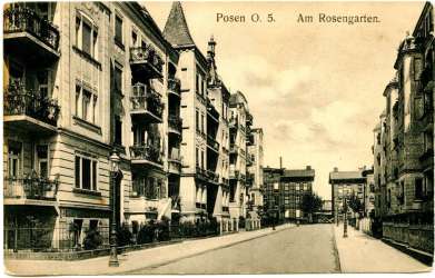 Przedogródki zachowały się do dziś na całej długości ulicy. Fot. Muzeum Historii Miasta Poznania